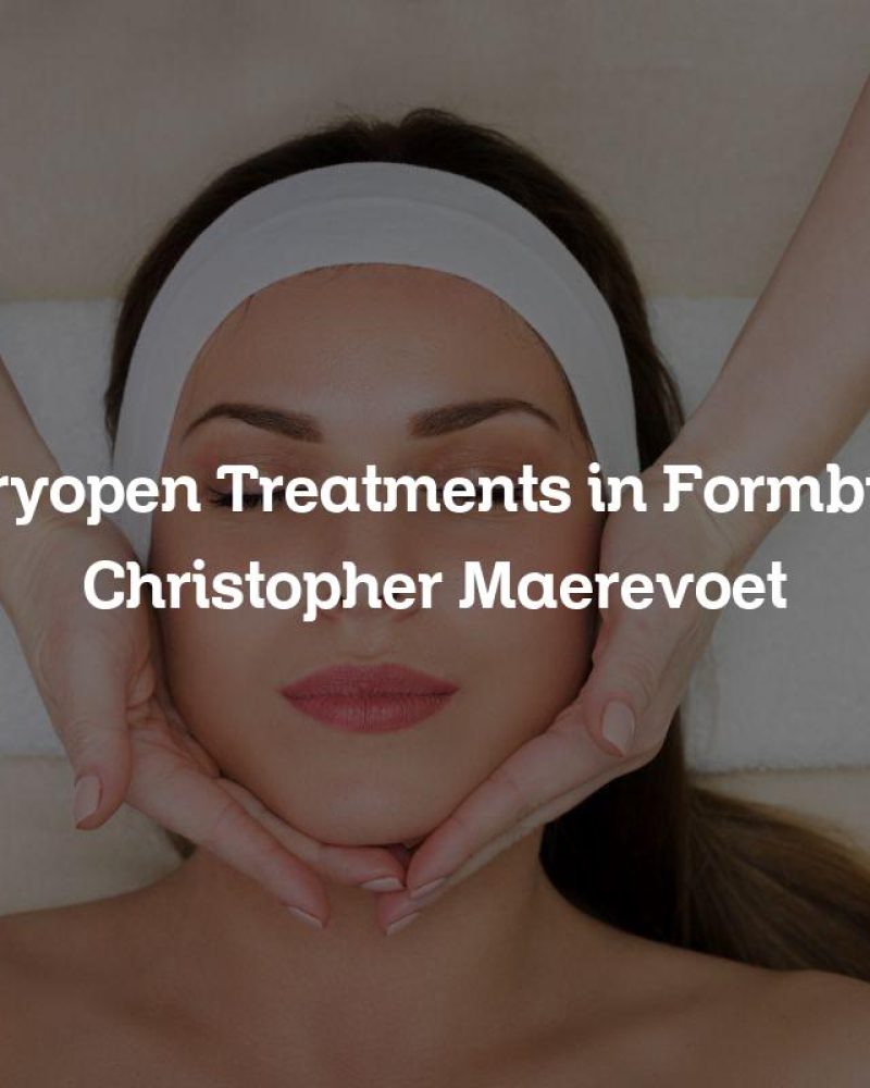 Cryopen Treatments in Formby | Christopher Maerevoet